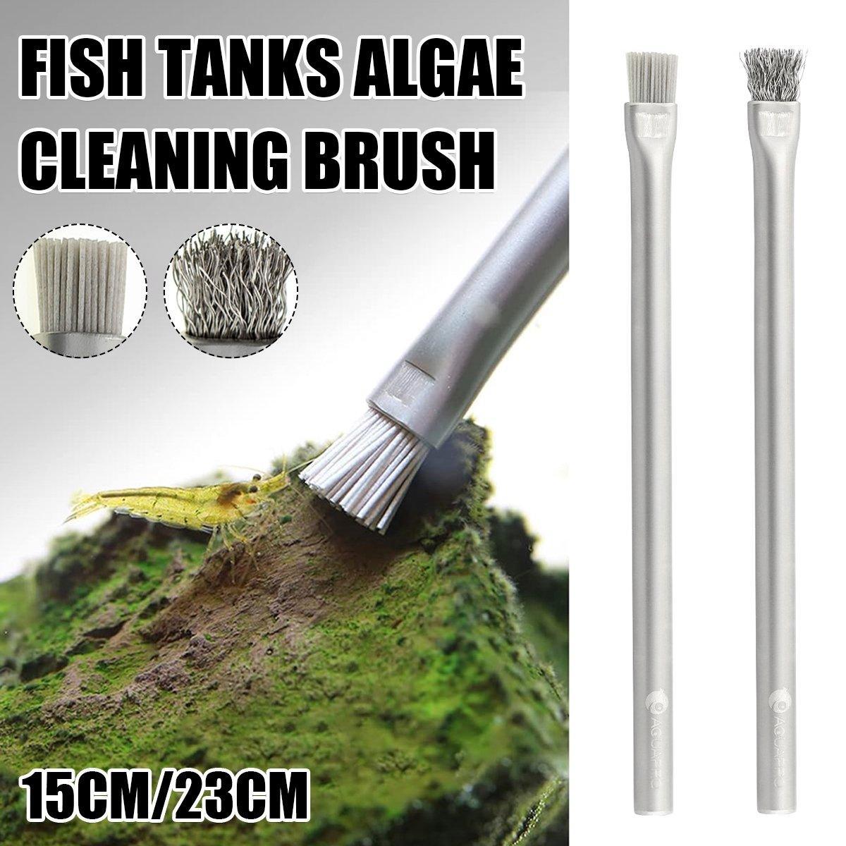 Landscape Stone Cleaning Brush Algae Brush Water And Grass Landscape Brush ADA Same Style Cleaning Algae On Stone Wood