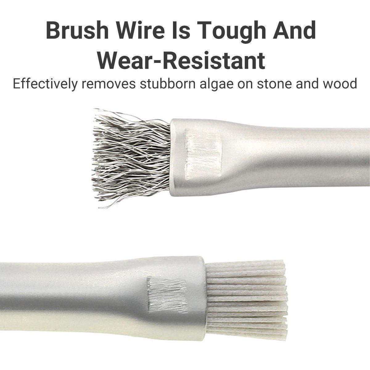 Landscape Stone Cleaning Brush Algae Brush Water And Grass Landscape Brush ADA Same Style Cleaning Algae On Stone Wood