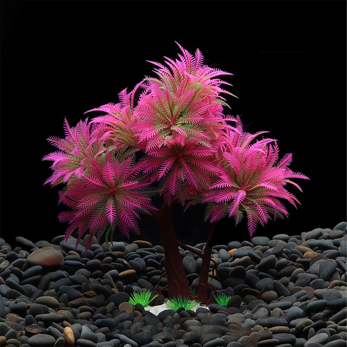 Fish Tank Landscape Decoration Simulation Water Grass Sand Plate Bonsai Ornaments Plastic Fake Water Grass
