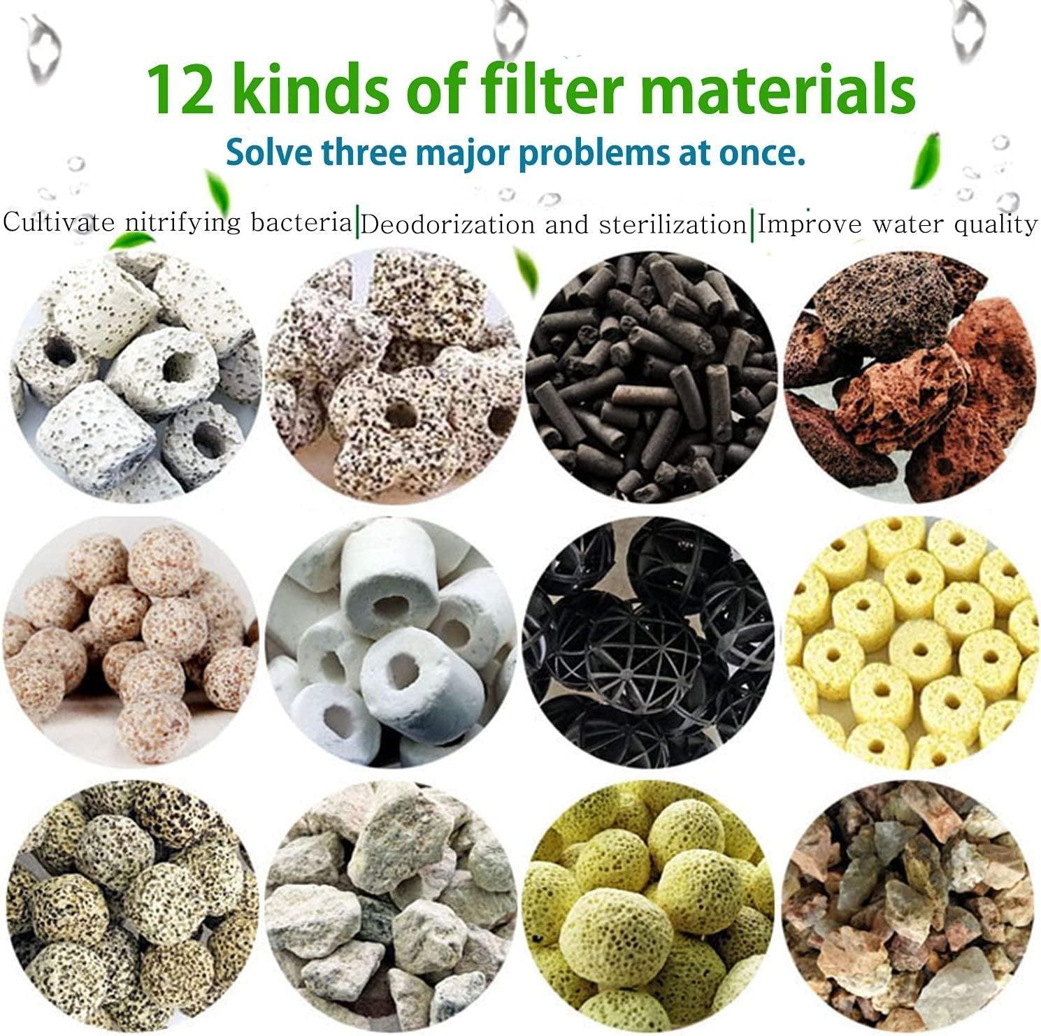 12-in-1 Ceramic Bio Ball Filter