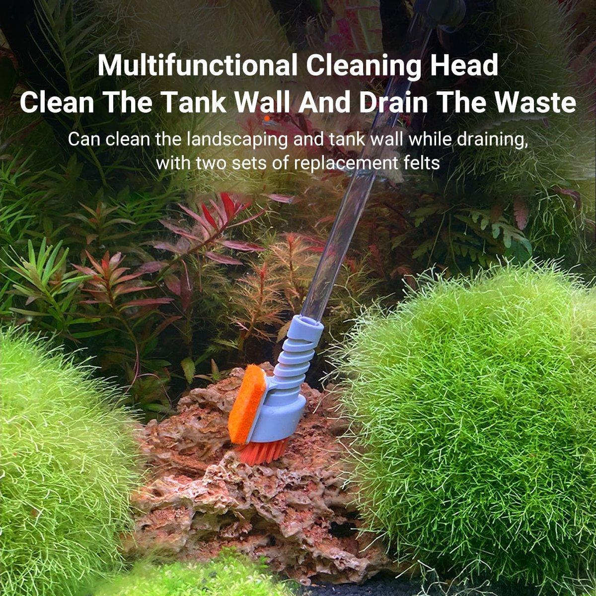 Small Fish IX-1 Fish Tank Water Changer Multifunctional Cleaning Supplies Suit Manual Cleaning Fish Manure