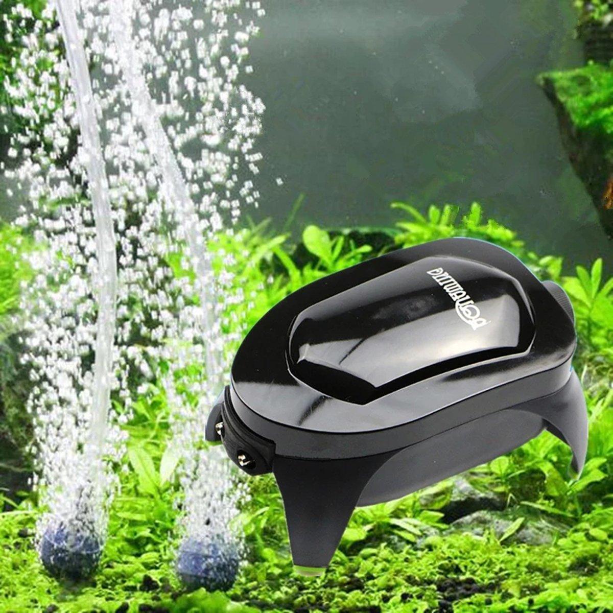 High-power Fish Tank Aquarium Oxygen Pump 5W 8W 10W Adjustable Air Flow Quiet Operation