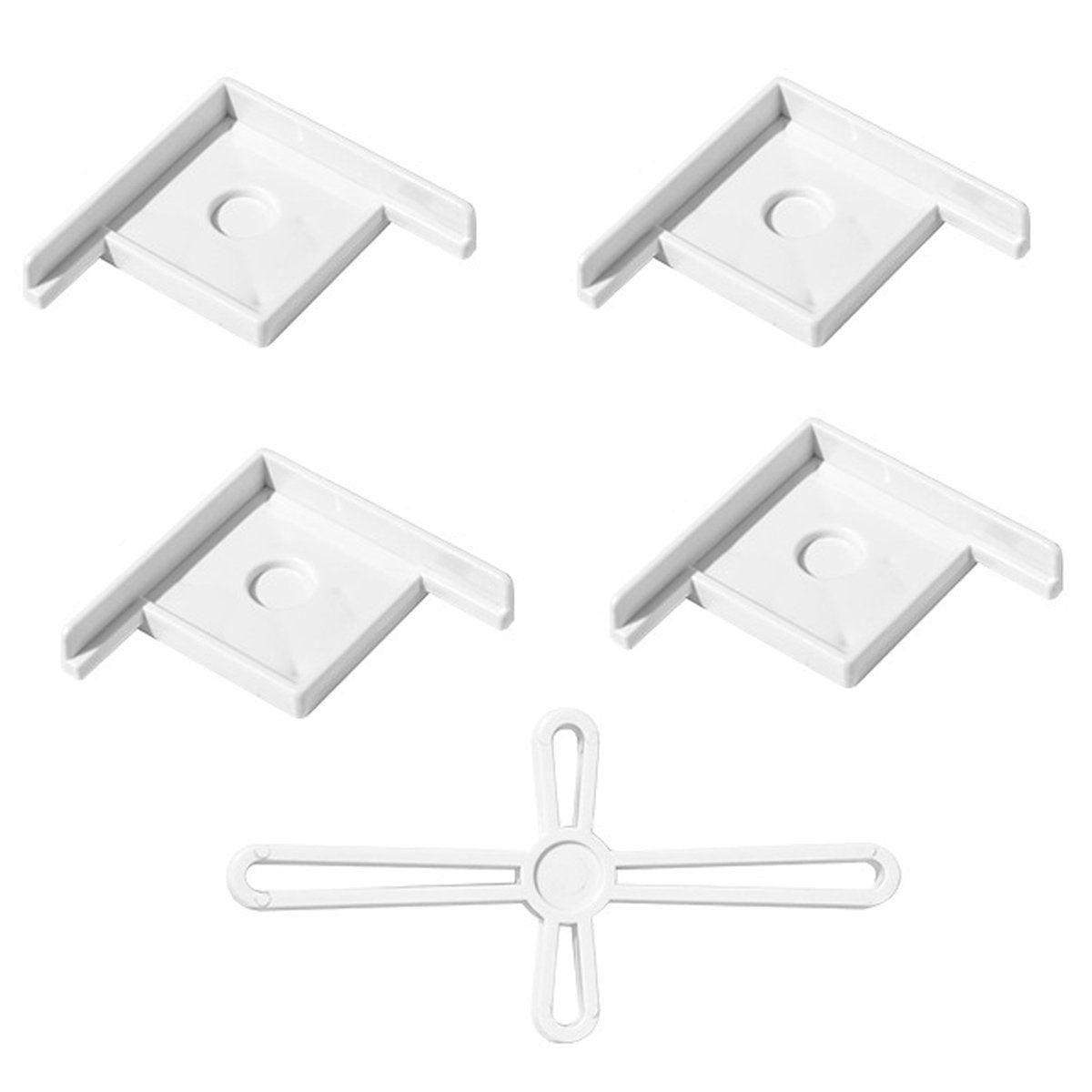 Fish Tank Base Tank Rack Household Simple Small Fish Tank Plastic Bracket Corner Protector Glass Right Angle Foot Wrapping Anti-collision