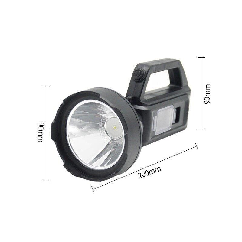 Rechargeable LED Spotlight 90000 Lumens Waterproof Flashlight