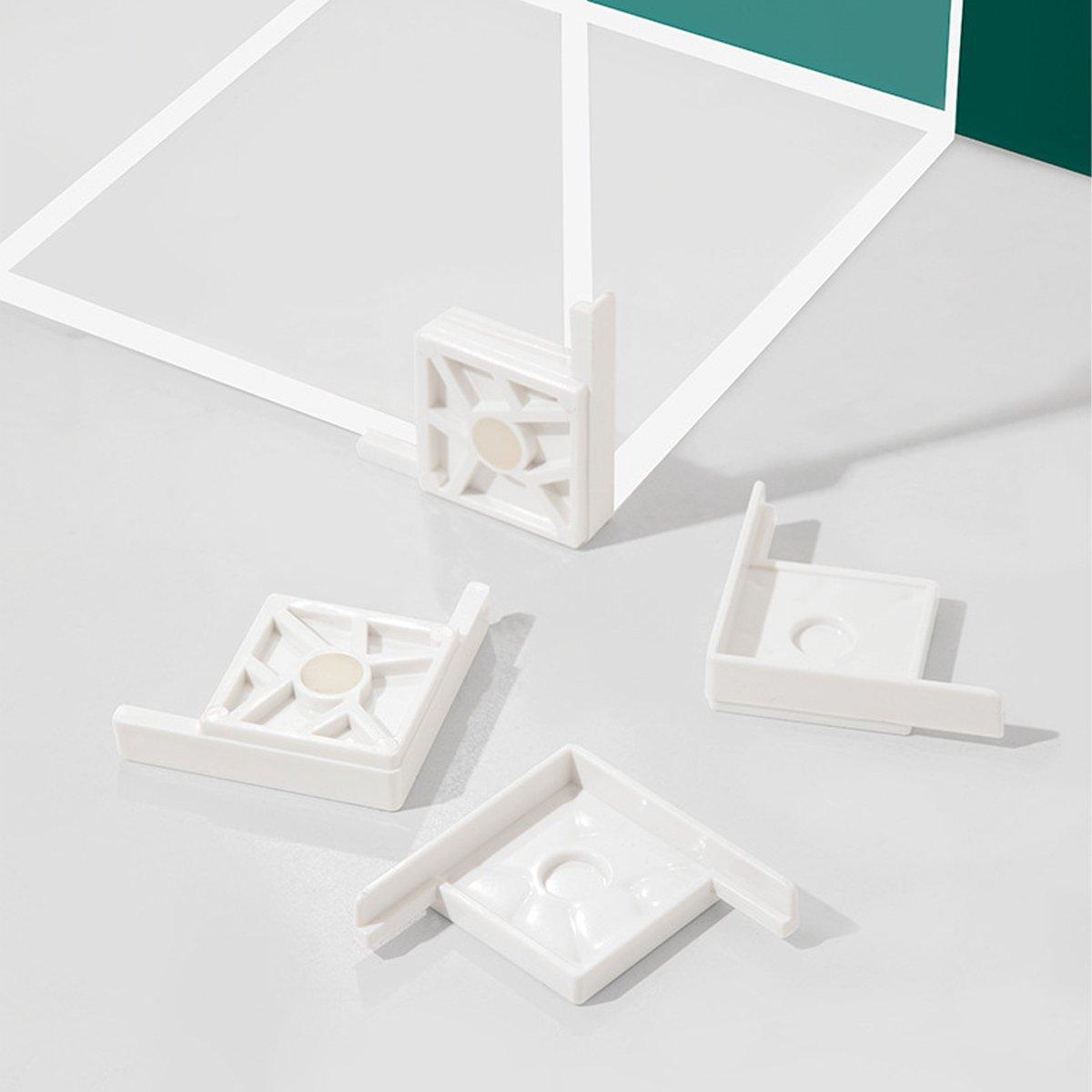Fish Tank Base Tank Rack Household Simple Small Fish Tank Plastic Bracket Corner Protector Glass Right Angle Foot Wrapping Anti-collision