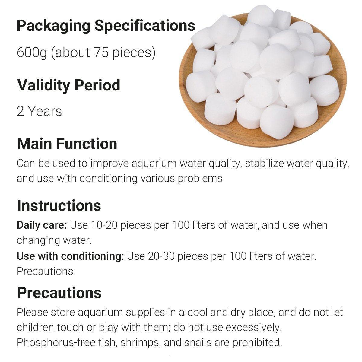 Baiingmei Aquarium Ornamental Fish Soft Water Salt Clean Water Tropical Fish Lanshou Goldfish Fish Tank Cichlids Sterilized Salt