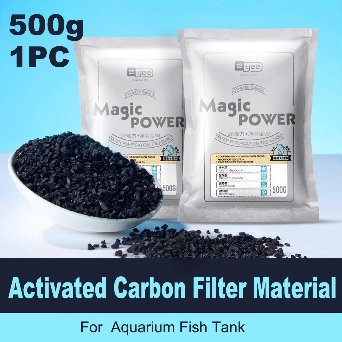 Fish Tank Filter Material Water Purification Bacterial House Turtle Filter Material Jellyfish Aquarium Glass Ceramic Ring Activated Carbon Coral