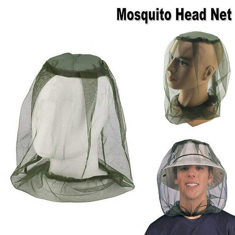 4PCS Bee Keeper Veil Mesh Hat Net Mosquito Insect Protection Hood