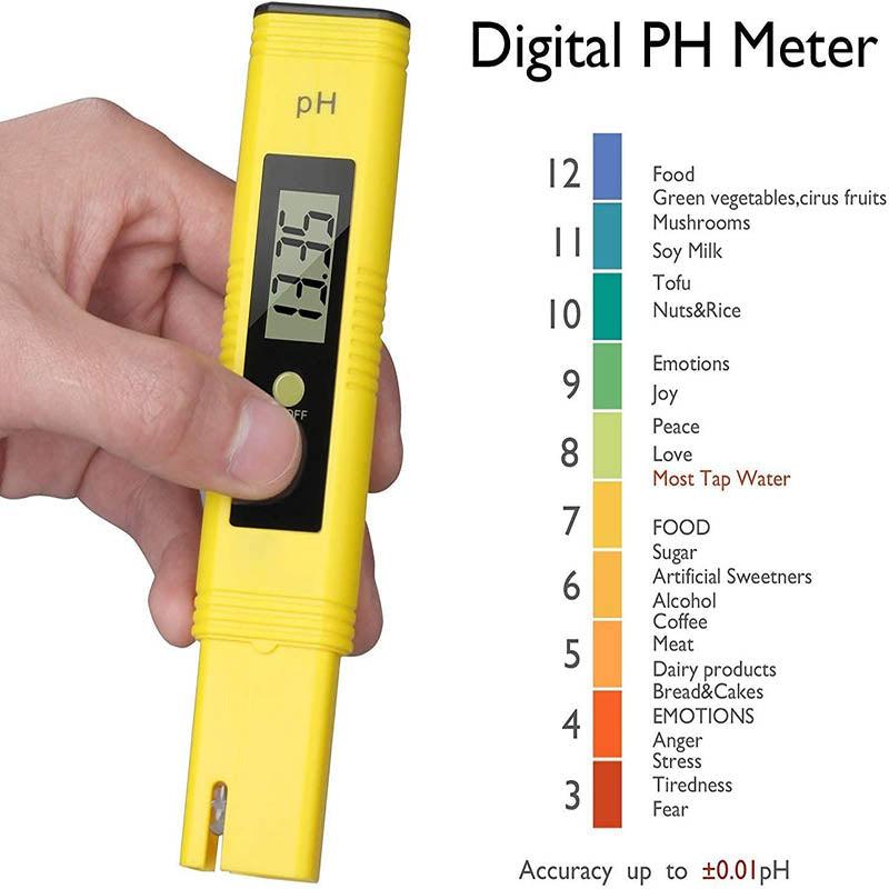 Digital Electric PH Meter LCD Tester Pocket Aquarium Water Test Pen Hydroponics