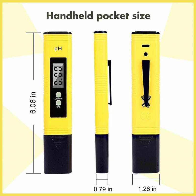 Digital Electric PH Meter LCD Tester Pocket Aquarium Water Test Pen Hydroponics