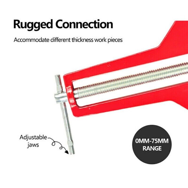 4pcs 90 Degree Corner Clamp Right Angle Vise Frame Holder