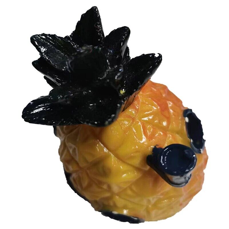 Pineapple House Fish Tank Decoration Aquarium Ornament Cave Hideout Hole Decor