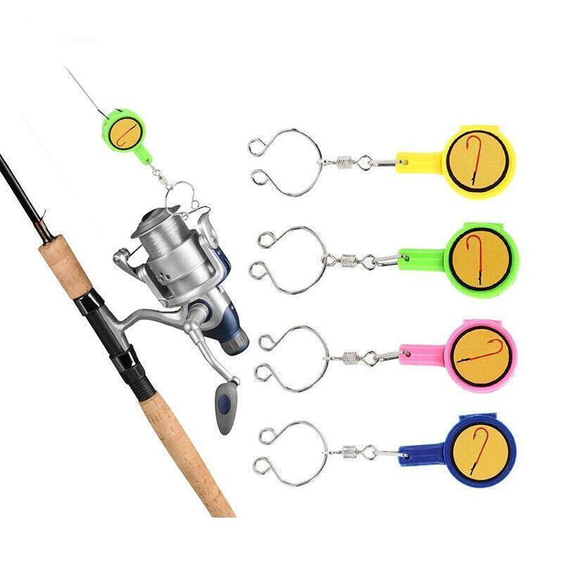 2PCS Fishing Hook Storage Box Quick Knot Safety Clip