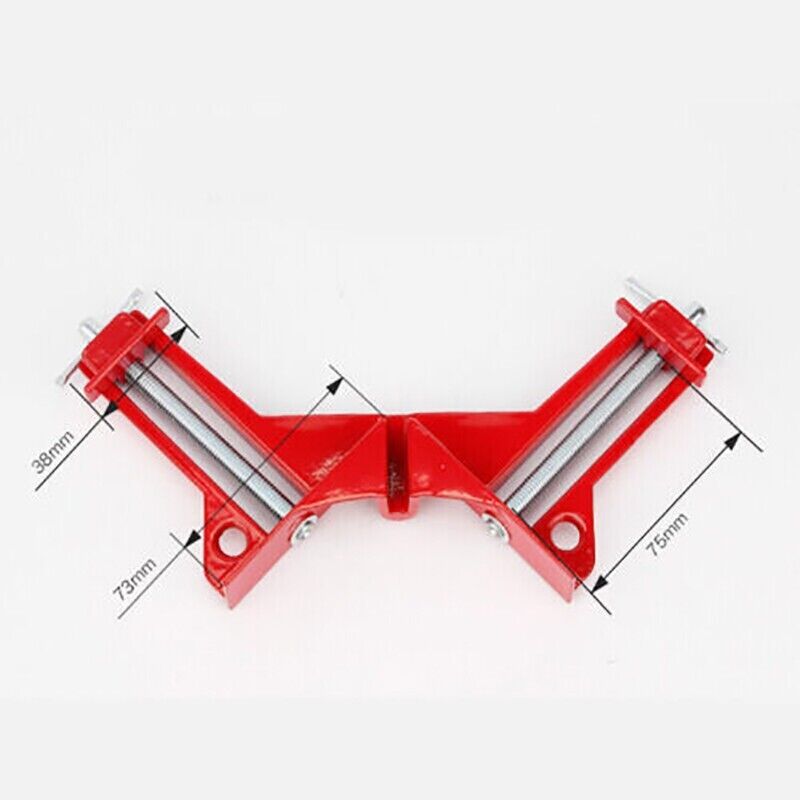 4pcs 90 Degree Corner Clamp Right Angle Vise Frame Holder