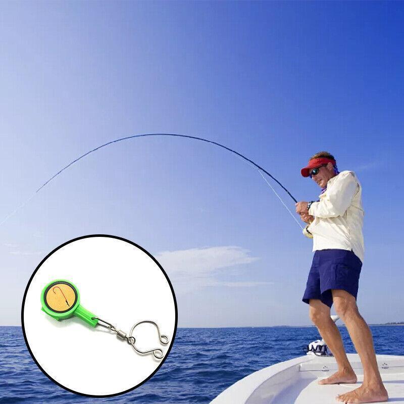2PCS Fishing Hook Storage Box Quick Knot Safety Clip