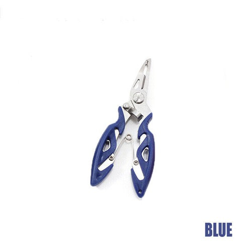 Stainless Steel Fishing Pliers Multi-Tool for Line Cutting & Hook Removal