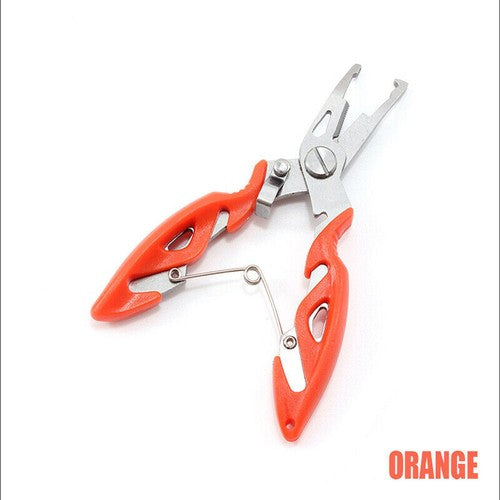 Stainless Steel Fishing Pliers Multi-Tool for Line Cutting & Hook Removal