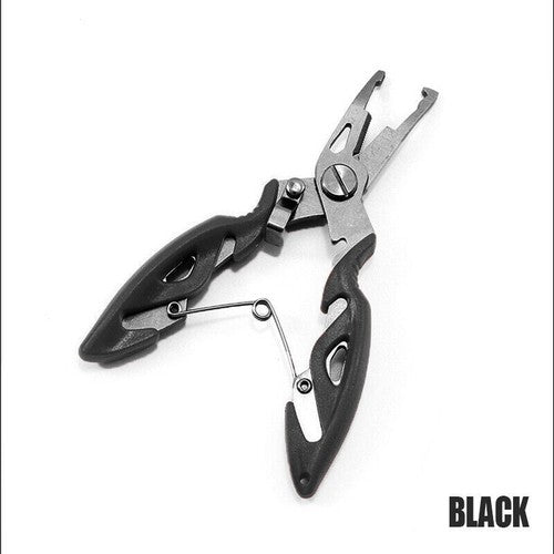 Stainless Steel Fishing Pliers Multi-Tool for Line Cutting & Hook Removal