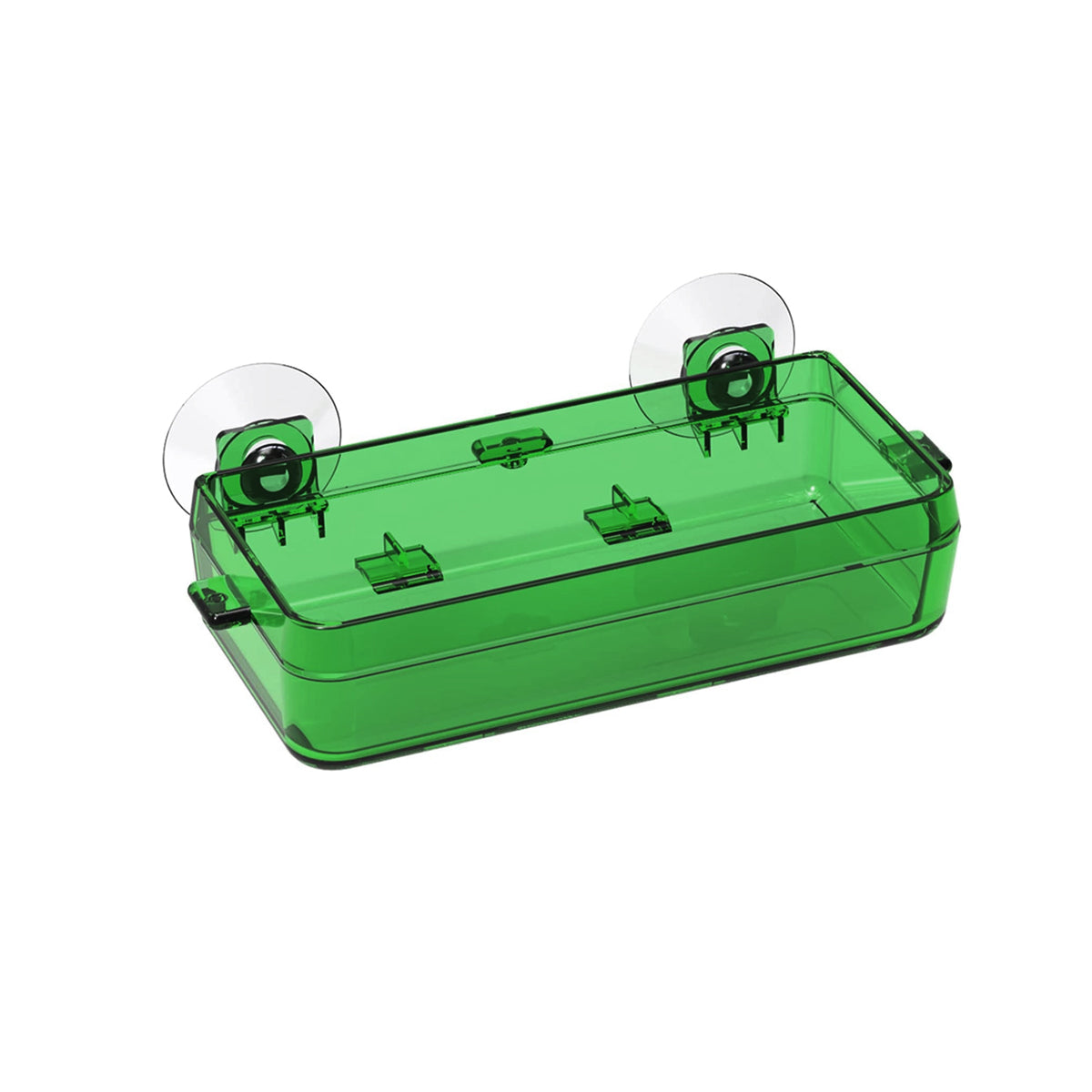 Reptile Feeder Bowl Anti Escape Acrylic Dish For Geckos Lizards